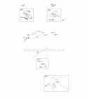 Controls Governor Spring Thermostat Diagram and Parts List for 114P02-2128-B1  Briggs and Stratton Engine